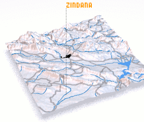 3d view of Zindāna