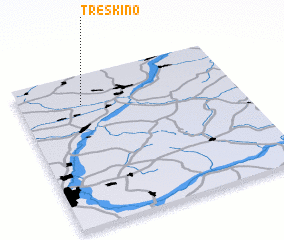 3d view of Treskino