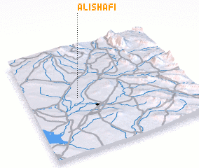 3d view of ‘Alī Shāfī