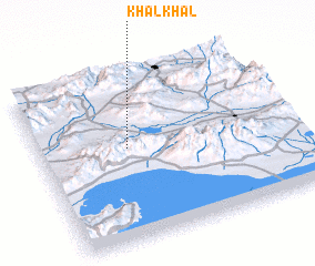 3d view of Khalkhāl