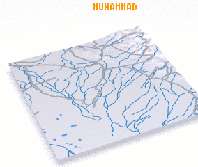 3d view of Muḩammad