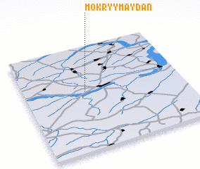 3d view of Mokryy Maydan