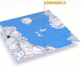 3d view of ‘Az̧īmkhānlū