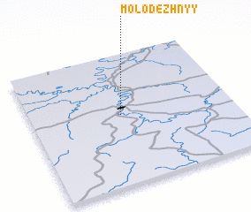 3d view of Molodëzhnyy