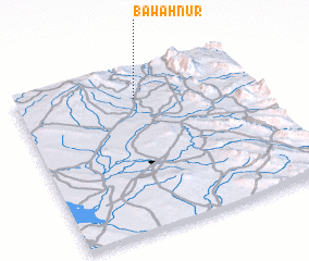 3d view of Bāwah Nūr