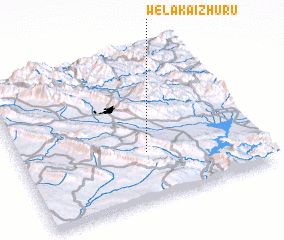 3d view of Wēlaka-i Zhūrū