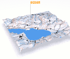 3d view of Ağdam