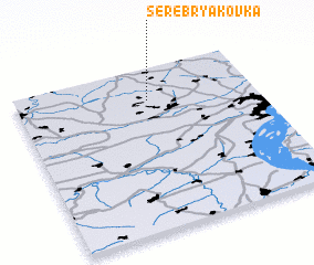 3d view of Serebryakovka