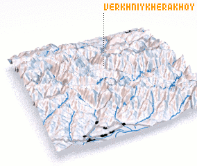 3d view of Verkhniy Kherakhoy