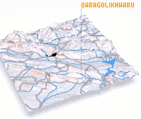 3d view of Qaragōl-i Khwārū