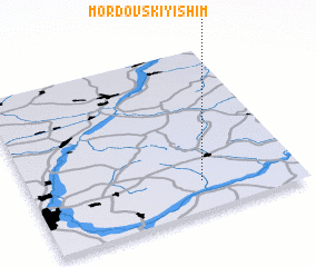 3d view of Mordovskiy Ishim