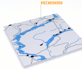 3d view of Pechënkino