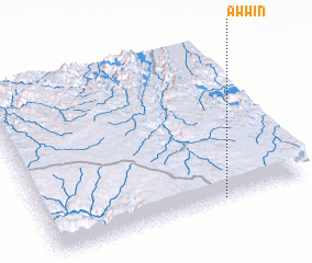 3d view of Awwīn