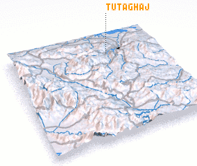 3d view of Tūt Āghāj