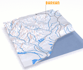 3d view of Barkan