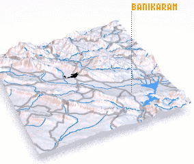 3d view of Bān-i Karam