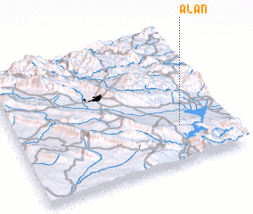 3d view of Ālān