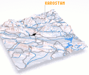 3d view of Kā Rostam