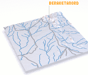 3d view of Beraketa Nord