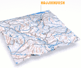 3d view of Ḩājjī Khvosh