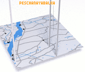 3d view of Peschanaya Balka