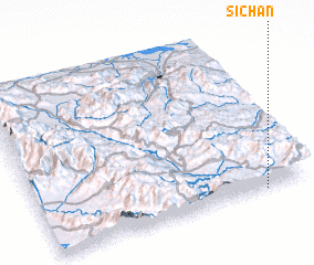 3d view of Sīchān