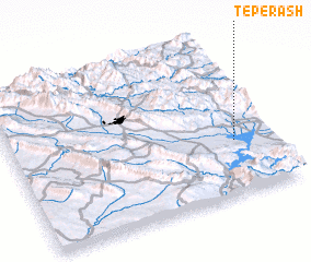 3d view of Tepe Rash