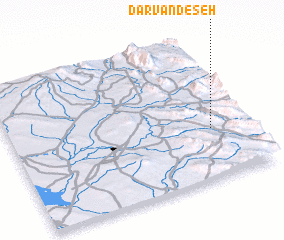 3d view of Dārvand-e Seh