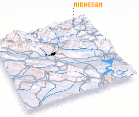 3d view of Mīr Ḩesām