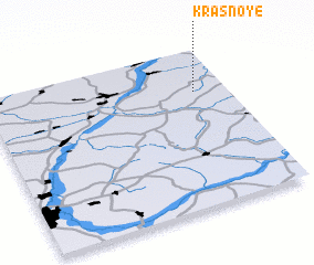 3d view of Krasnoye