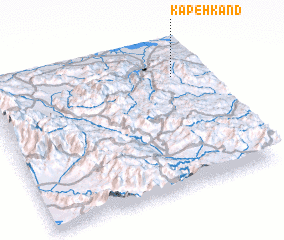 3d view of Kapeh Kand