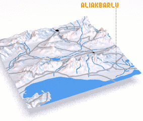 3d view of ‘Alī Akbarlū