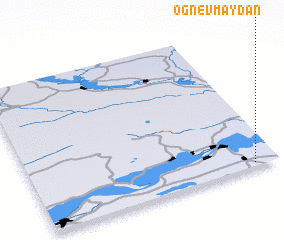 3d view of Ognëv-Maydan