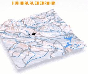 3d view of Kūkh Halāleh Ebrāhīm