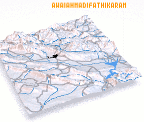 3d view of Awaī Aḩmad-i Fatḩī Karam