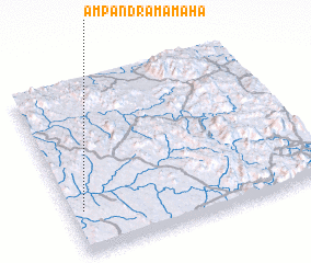 3d view of Ampandramamaha