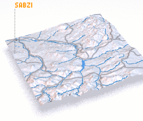 3d view of Sabzī