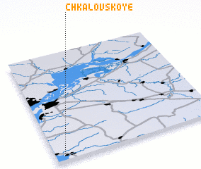 3d view of Chkalovskoye