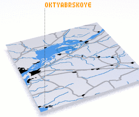 3d view of Oktyabr\