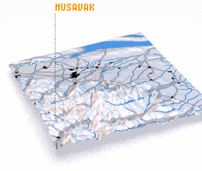 3d view of Muşavak