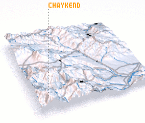 3d view of Chʼaykʼend