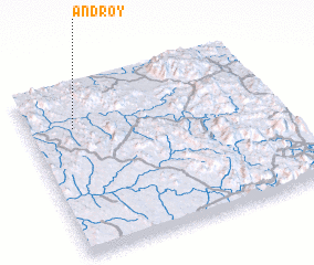 3d view of Androy