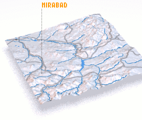 3d view of Mīrābād