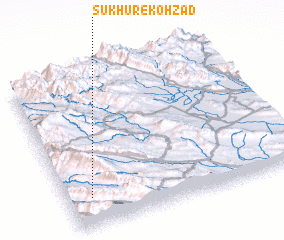 3d view of Sūkhūr-e Kohzād