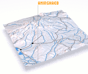 3d view of Amīr Ghā\