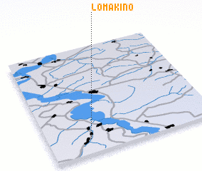 3d view of Lomakino