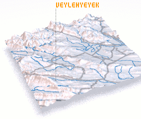 3d view of Veyleh-ye Yek