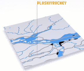 3d view of Ploskiy Ruchey