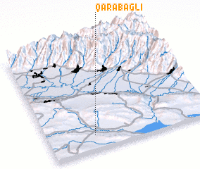 3d view of Qarabağlı