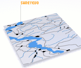 3d view of Sareyevo